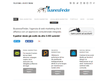 Tablet Screenshot of businessfinder.it